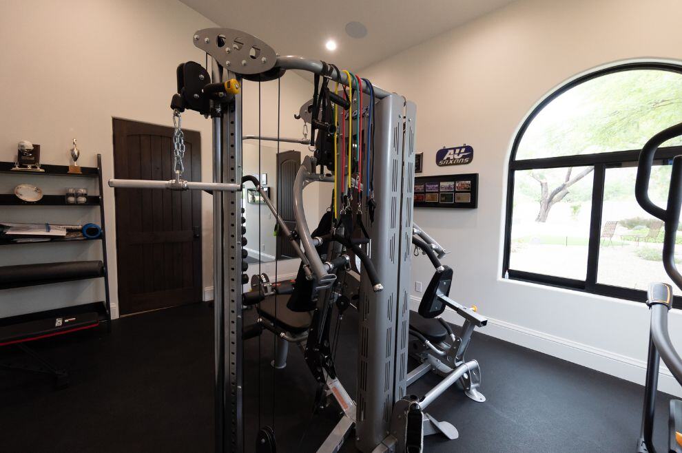 at home gym remodel in phoenix az