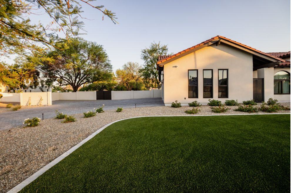 Exterior home remodel in Phoenix